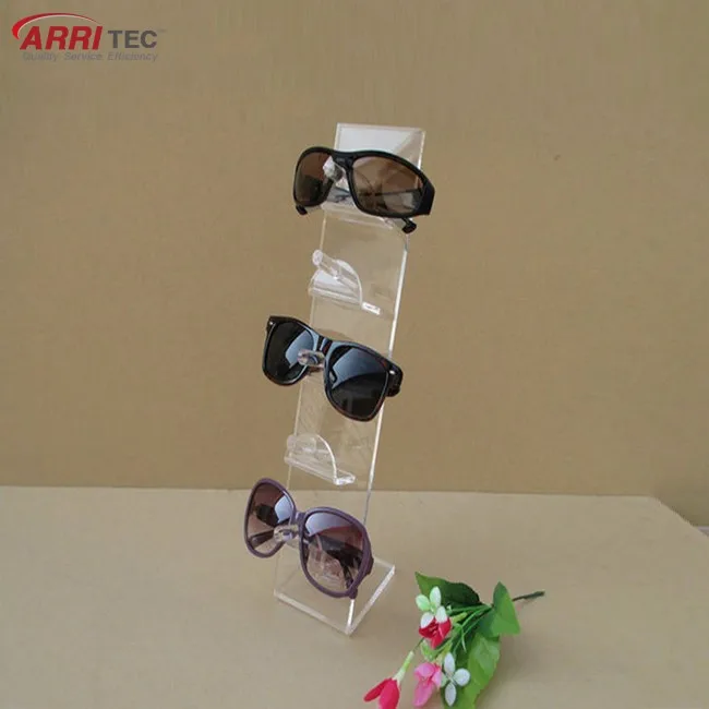 3 Tier Acrylic Eyeglasses Frame Stand Acrylic Sunglass Eyewear Display