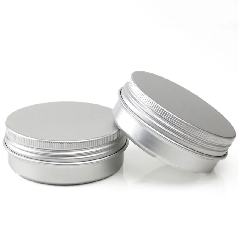 60ml 2oz Wholesale Aluminum Cream Jar Lip Balm Tin Box Hair Pomade ...