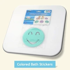 colored bath stickers