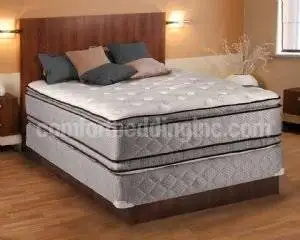 Buy Comfort Double Sided Pillowtop Queen Size Mattress And Box