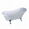 White solid surface acrylic bath tub bathroom bathtub