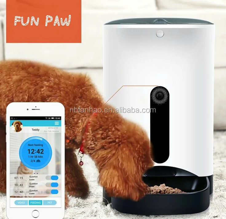 Funpaw Wifi Remote For Dog And Cat Control By Smart Phone Blue