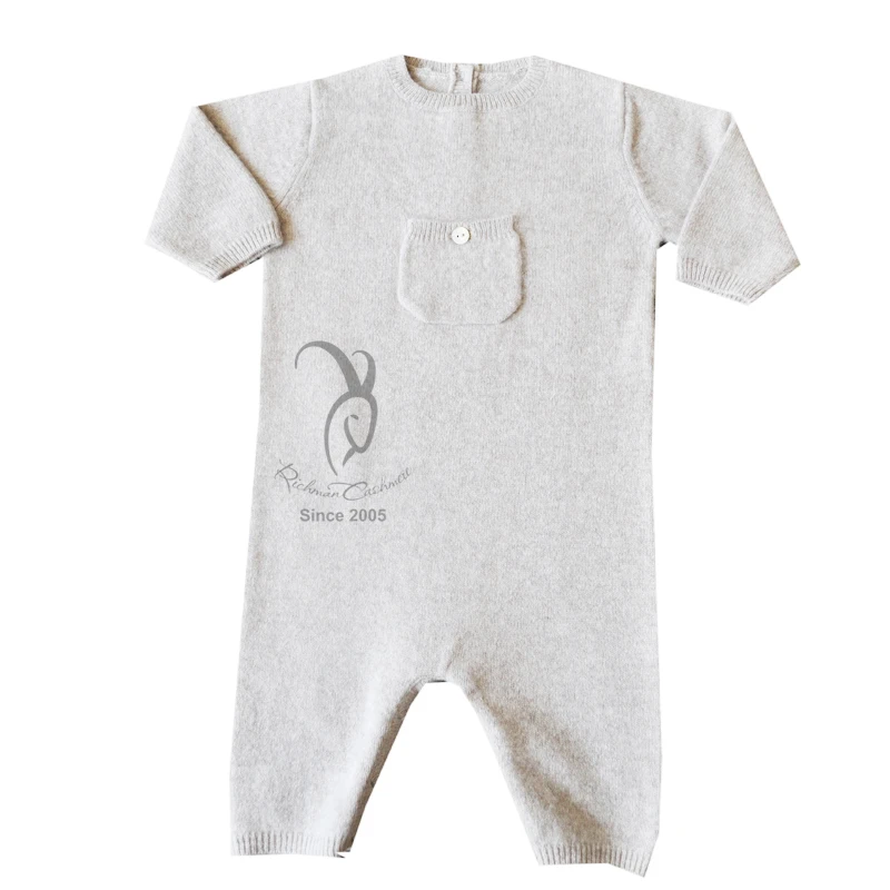 cashmere baby romper