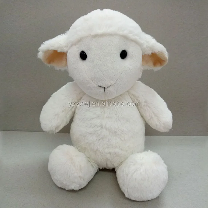 Stuffed Sheep Toys Plush White Sheep Lamb Toys For Kids Stuffed Baby