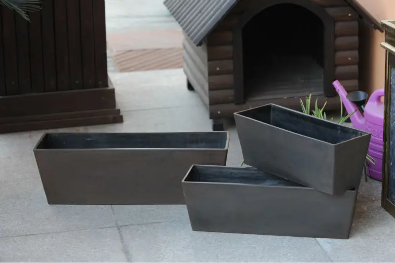 Hot Sale Garden Rectangular Long Flower Pot Buy Hot Sale Garden