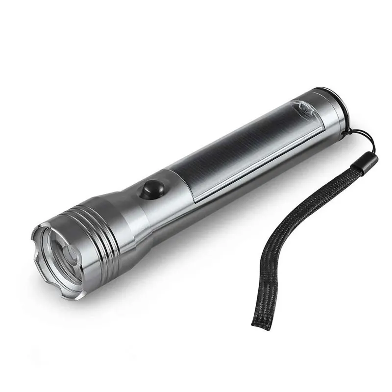 Wholesale Price Portable Solar Power Mini LED Flashlight