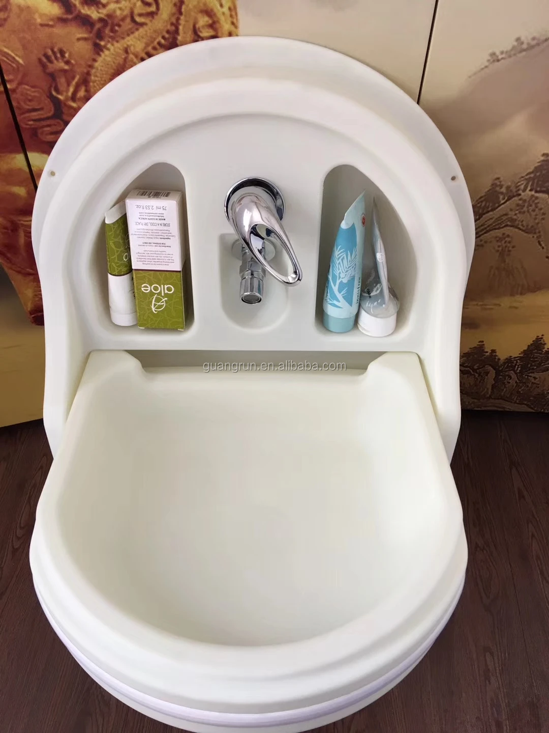 Rv Abs Wall Mount Foldable Bathroom Toilet Sink - Buy Rv Bathroom Sink