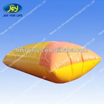 inflatable water launch pad