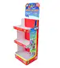 supermarket point of purchase cardboard paper display racks