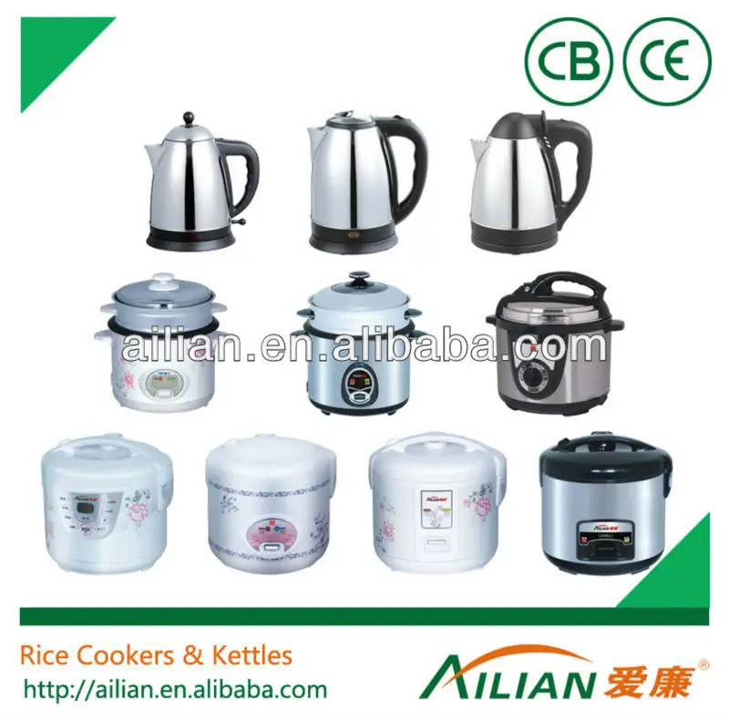 Various Kinds of Rice Cooker and Kettle.jpg