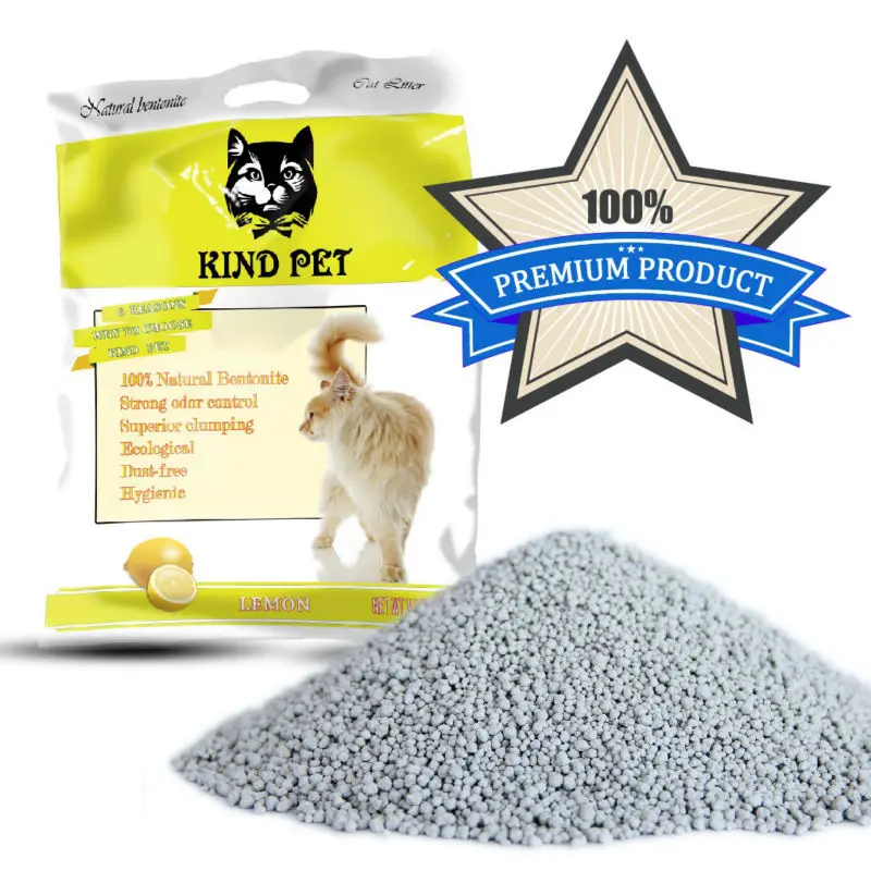 2014 Natural White Clumping Bentonite Fragrance Cat Litter Sand