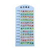 2019 New Hot Sale Handmade High Quality Mixed Colors Dried Flowers Iron Post Glass Stud Earring