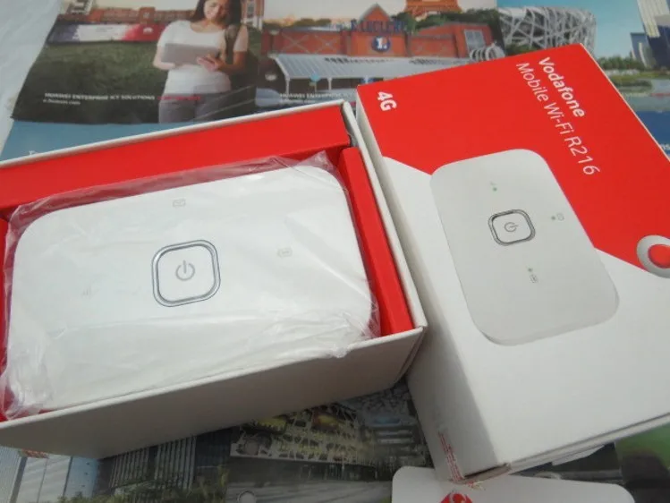Unlock Original Vodafone R216 4G LTE Pocket wifi Huawei E5573