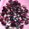Loose gem stone fluorite oval natural rainbow fluorite cabochon