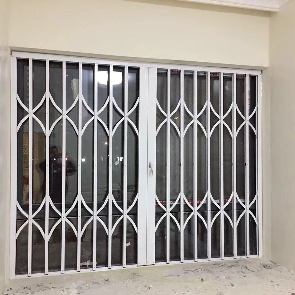 Aluminium Burglar Proof Window - Buy Iron Window Grill Design Picture