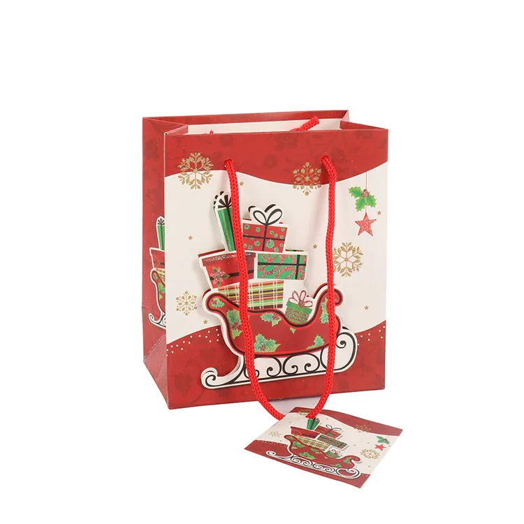 small paper carrier bags supplier for packing gifts-6