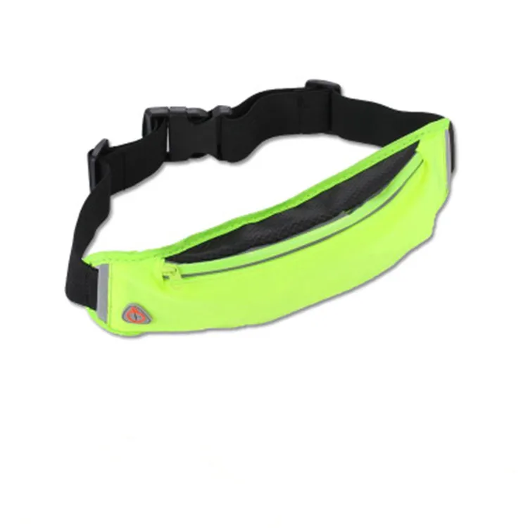 Waterproof waist bag,sport waist lycra led running bag belt