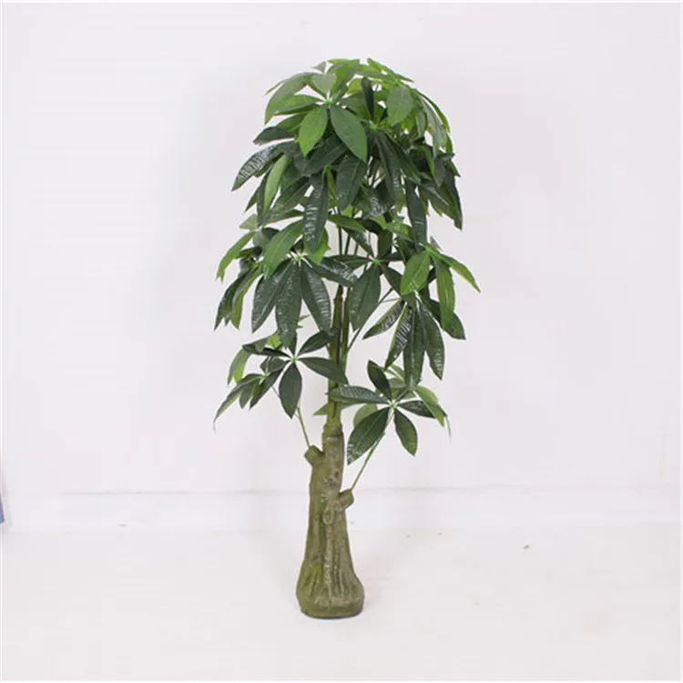 wholesale large green plastic indoor artificial money tree