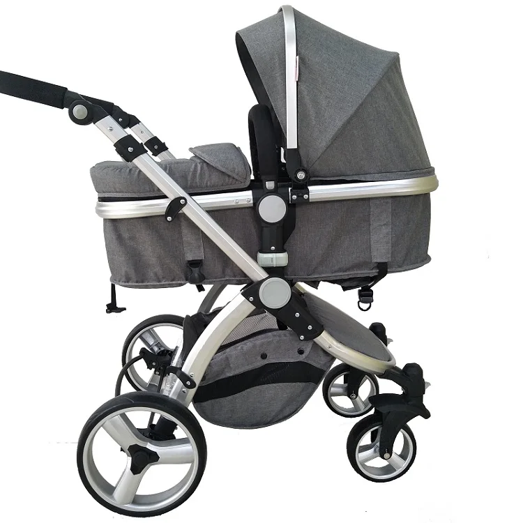 how to put baby in carrycot pram