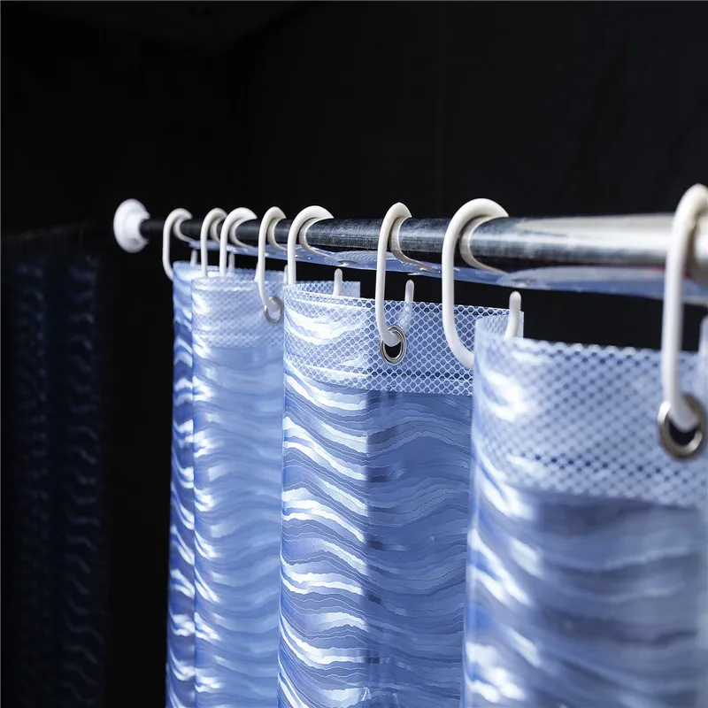 8 Gauge Heavy Duty Peva Shower Curtain Liner Eco Friendly Water