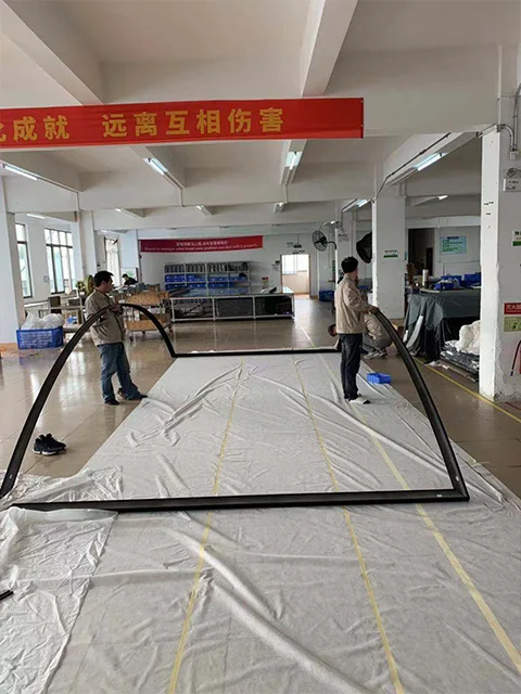 Curved fixed frame Projector Screen,projection screen,180 degree curved projection screen ,xyscreen