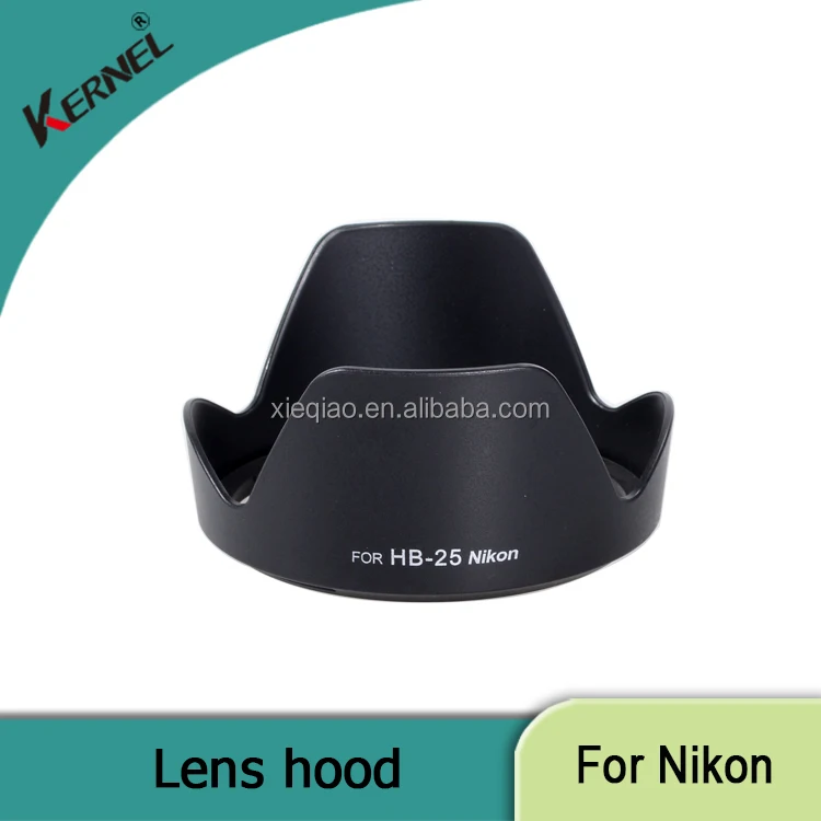 Alibaba Supplier HB-25 AF-S VR 24-120mm f/3.5-5.6G IF-ED Camera Lens Hood