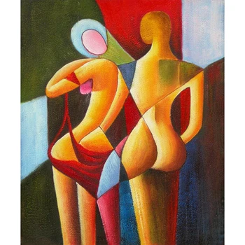 Wonderlijk Moderne Vrouw En Man Naakt Abstracte Schilderijen - Buy Naakt SP-01