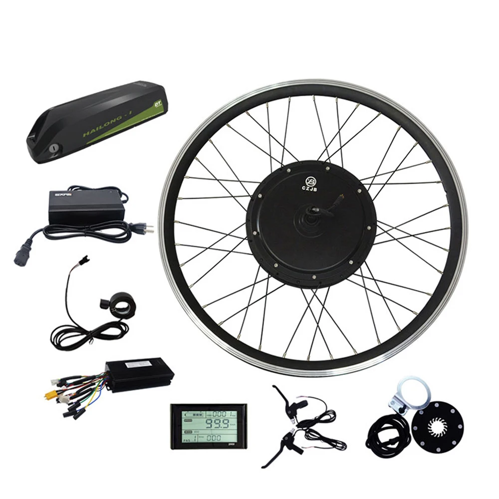 front wheel ebike conversion kit with battery