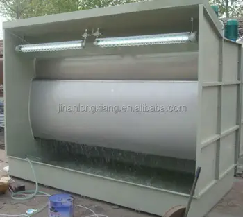 Water Curtain Spray Booth Open Front Painting Bench Without Room