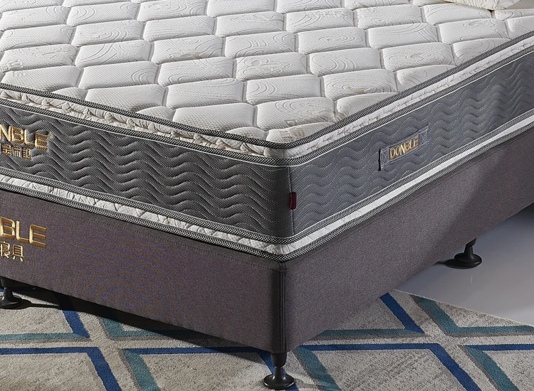 Oem Compressed Sponge Mattress 30cm High With Gel Memory Foam And