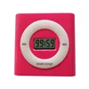 Mini Pocket Square MP3 Shape Extra Thin Magnetic Fridge Digital Countdown Timer