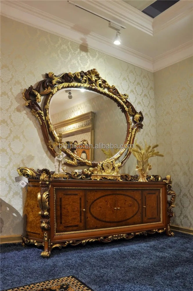 Francés marquetry diseñador estilo americano mesa comedor set ...