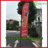 Custom Coffee Shop Open Or Closed Feather Flag Banner With Cheaper Price