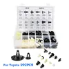 Factory Price 292 PCS Plastic Car Push Fastener Rivet Retainer Door Trim Retaining Climp Auto Clip With Puller Pliers Tool
