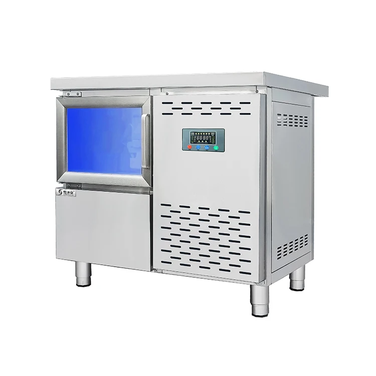 40kg 24h Commercial Countertop Ice Maker Machine For Restaurant