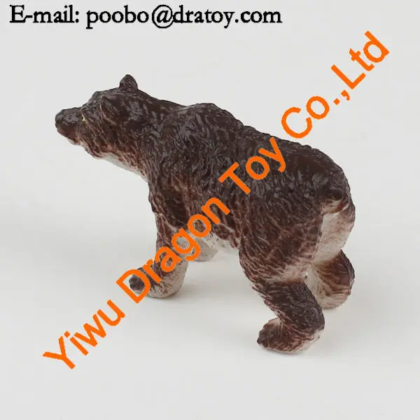 small plastic toy bears