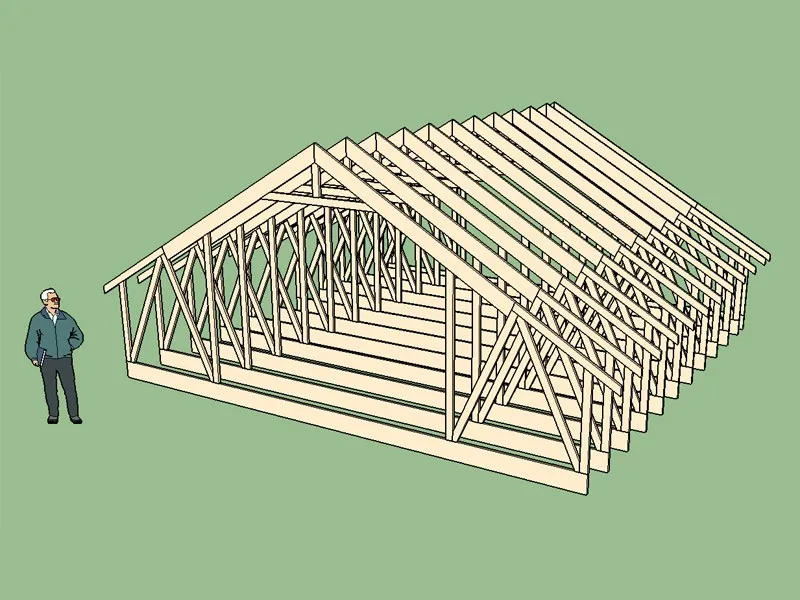 Anti Corrosive Trussed Gable Structure Steel Frame For Warehouse ...