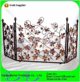 Fireplace Accessories Wrought Iron Fireplace Screen For Sale