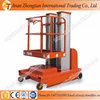 Automatic single mast aluminium alloy hydraulic aerial work platform with lifting capacity 250kg