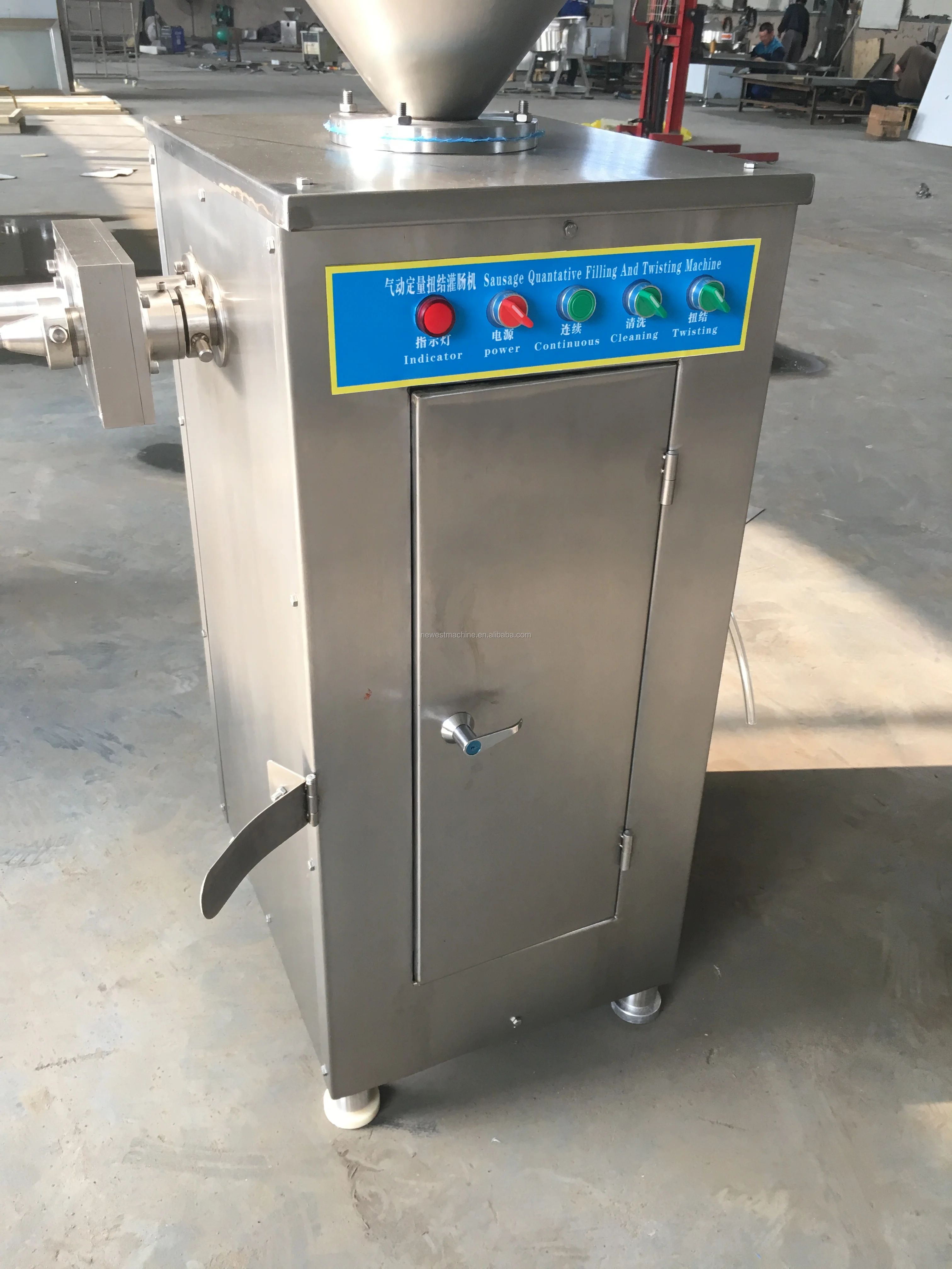 Good Quality Quantitative and Twist Sausage Filler Machine,Fresh Seusage Filling Machine,Sausage Making Machine For Sale