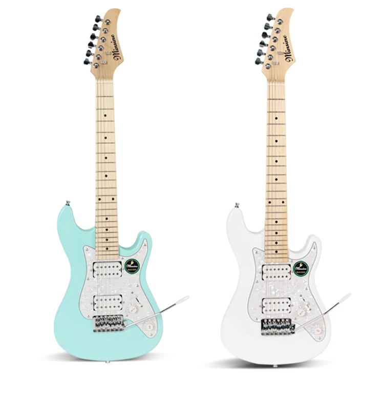 Custom  colorful travel mini kids electric guitar for child