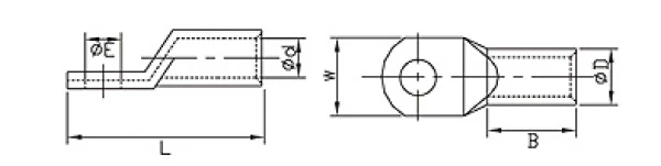 Aukeman Earth Lug - Buy Earth Lug,Copper Tube Terminal Cable Lugs ...