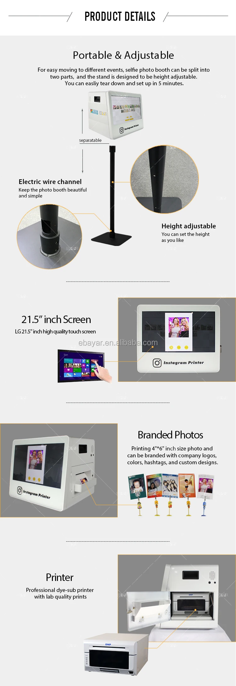 instant photo printer for events