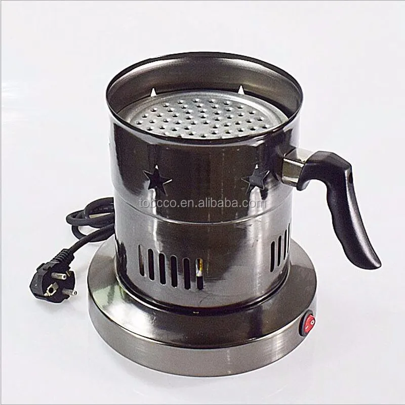 Hookah Accessory Silver Electric Hookah Shisha Charcoal Starter Heat