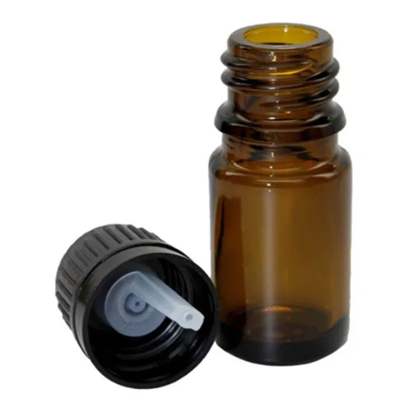 10 Ml Amber Glass Dropper Bottle With Tamper Evident Cap Euro Dropper ...