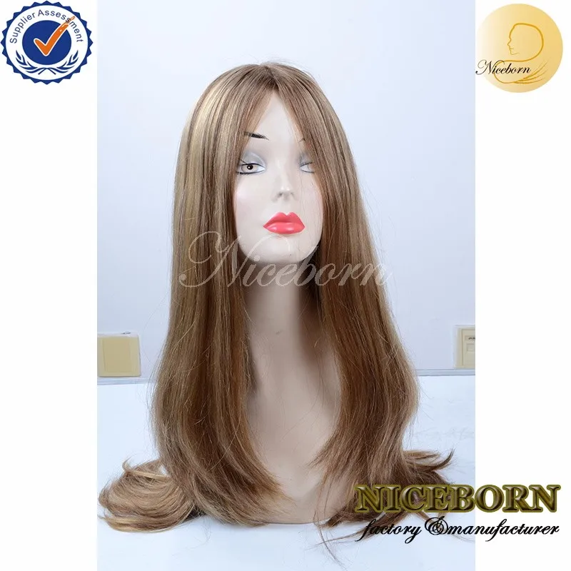 18 Inch 8/10/16 Top Quality Jewish Wig Factory Wholesale Price