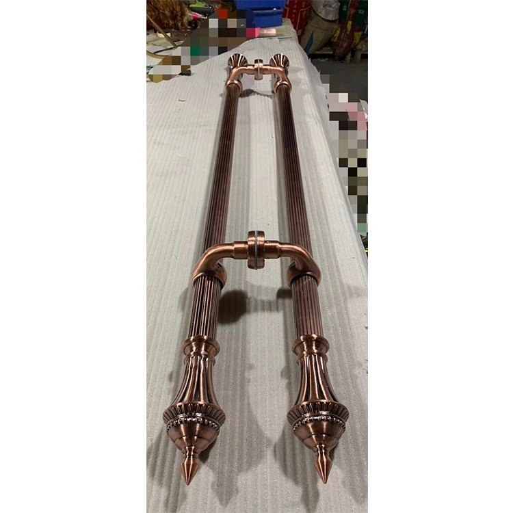 Big Brass Bronze Door Pull Handles For Wooden Door Buy Antique Metal