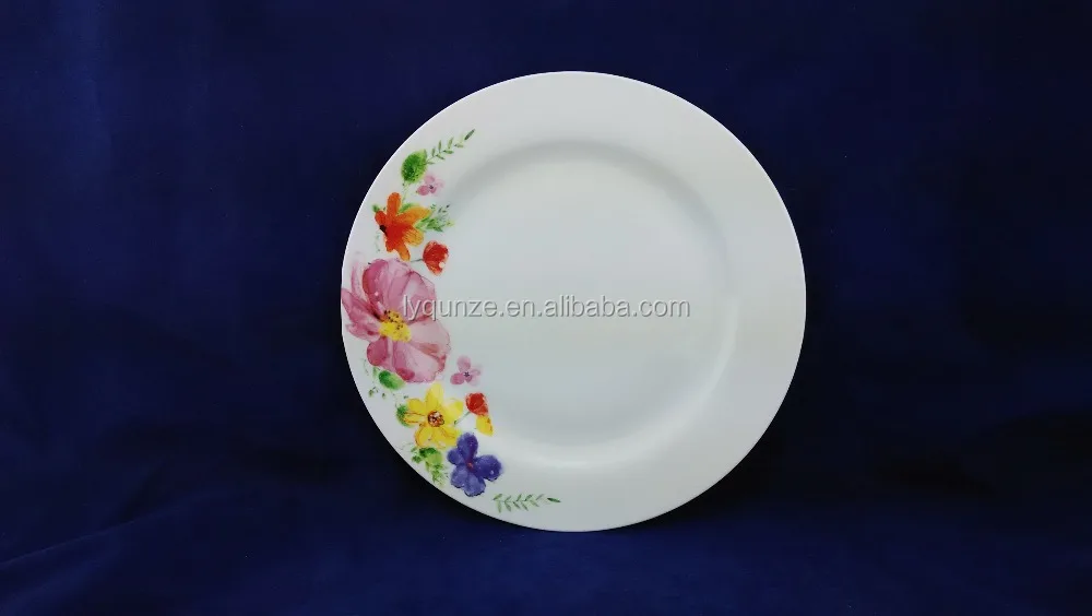 Wholesale Cheap Ceramic Dinner Plate / Good Quality Ceramic Porcelain