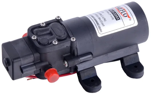 Sailflo FLO-2203 12V dc 2.6lpm 70psi pump dc high pressure water pump/small battery powered irrigation pump