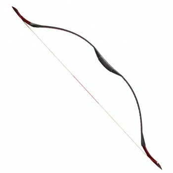 Archery Traditional Xian Wood And Epoxy Horse Recurve Bow For Shooting